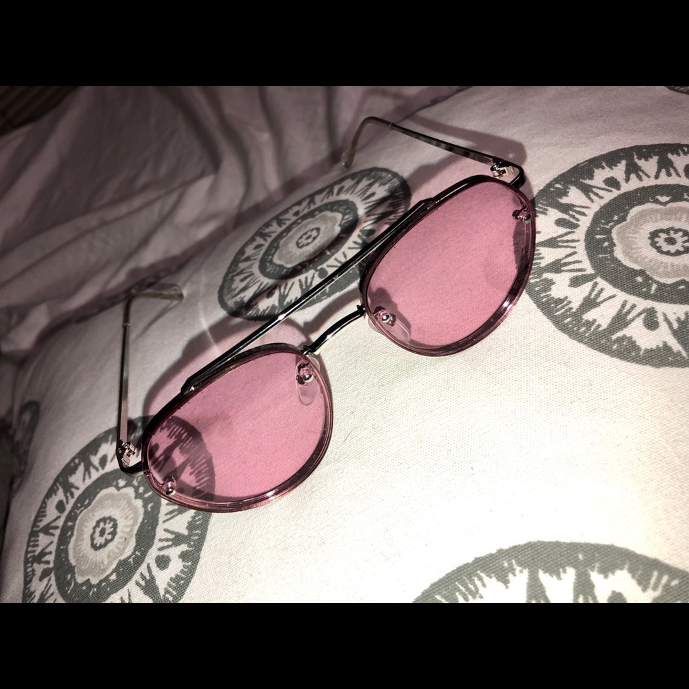 Pink Tinted Sunglasses